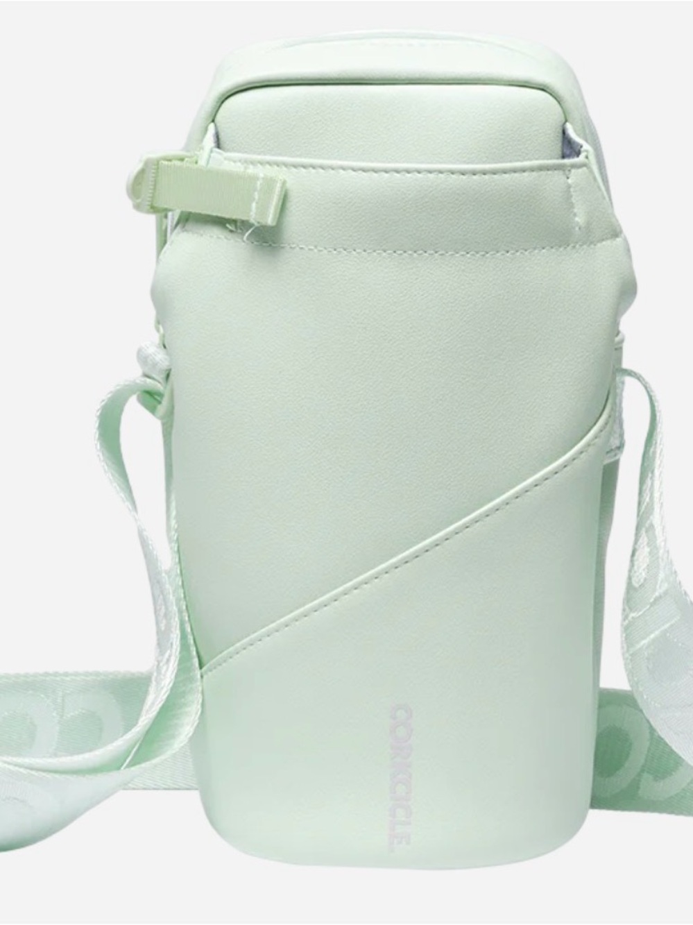 Corkcicle Sling Crossbody Water Bottoe Sling Bag Sage Mist BNWT